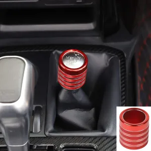 JeCar Gear Shifter Knob Cover Trim Accessories for 2010-2023 Toyota 4Runner TRD Pro Off-Road (Red)