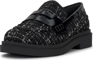 Jessica Simpson Women's Xuris Loafer Flat, Black, 9.5