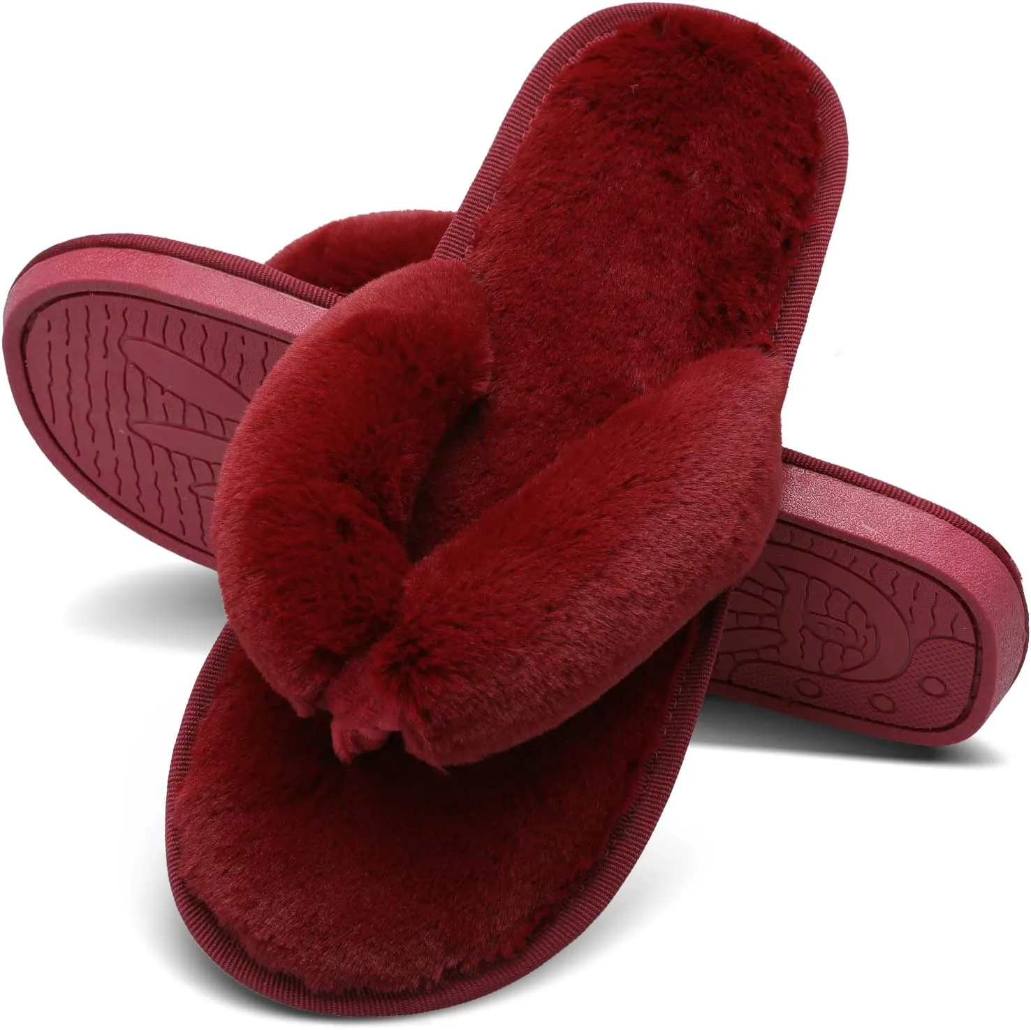 JOINFREE Women's Bedroom Slippers Comfort Four Season Classy Indoor Spa Slide Shoes