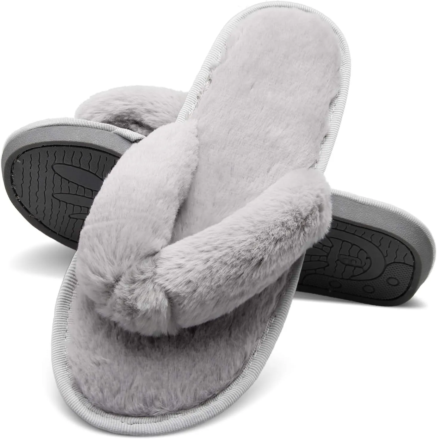 JOINFREE Women's Bedroom Slippers Comfort Four Season Classy Indoor Spa Slide Shoes