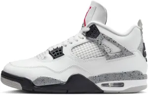 Jordan Air 4 Retro White Cement Red Black Men's Size 15