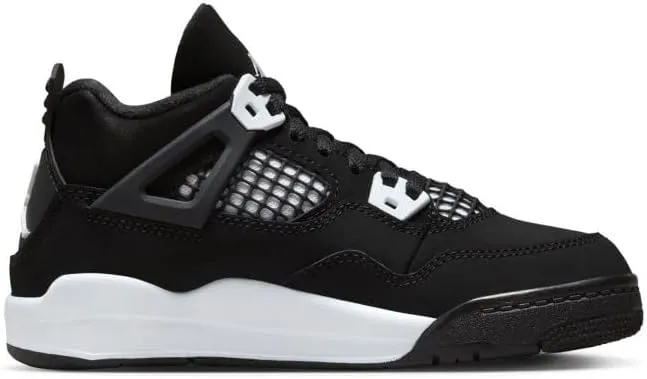 Jordan Little Kid's 4 Retro 'White Thunder' (FV4537 001)