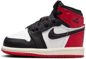 Jordan Toddler's 1 Retro High OG 'Black Toe Reimagined' (FD1413 106)