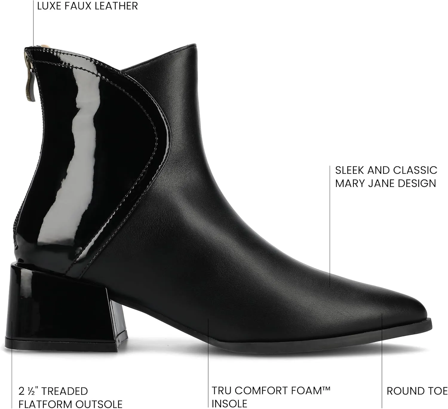 Journee Women's Comfort Foam Consuello Booties