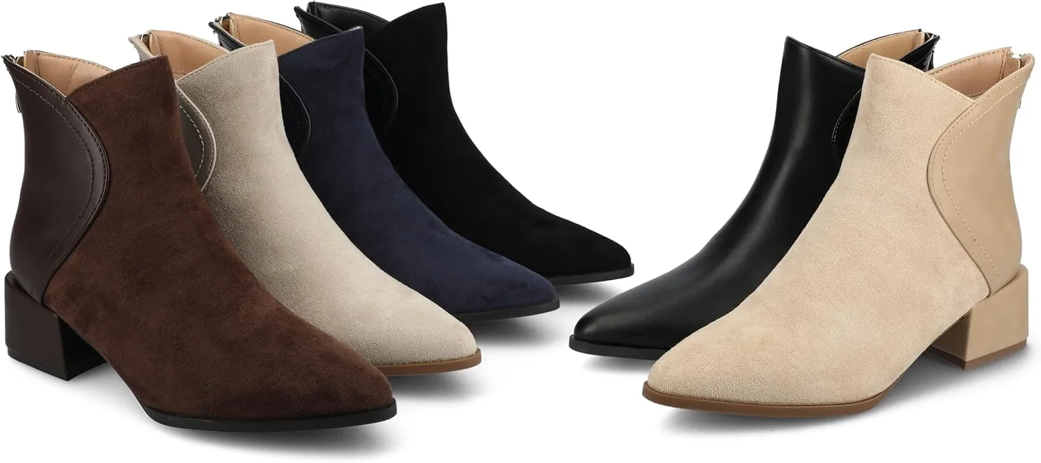 Journee Women's Comfort Foam Consuello Booties