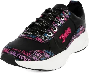 Juicy Couture Lace-Up Women's Fashion Sneakers - Casual Shoes for Tennis and Everyday Walking