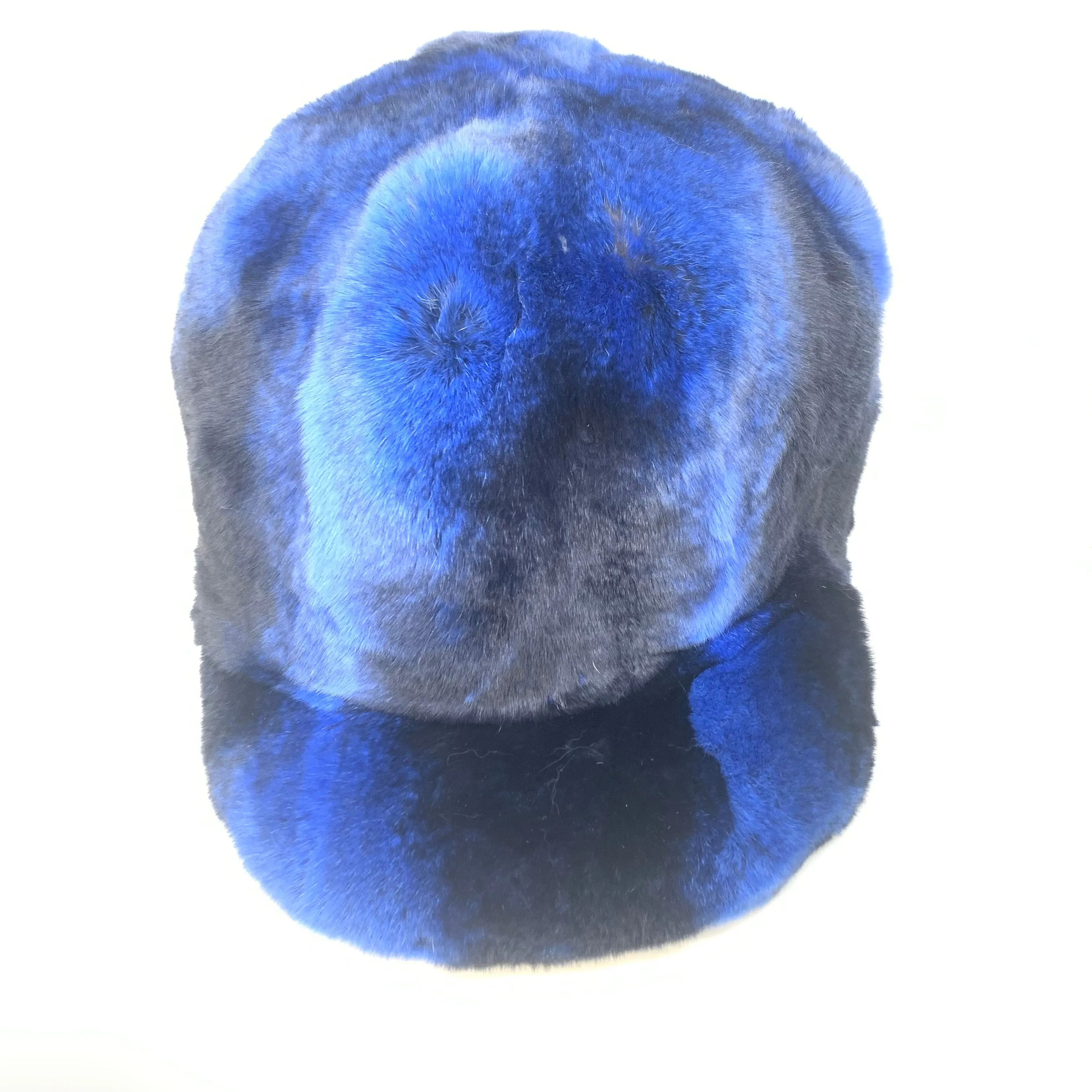 Kashani Blue Rex Chinchilla Derby Hat