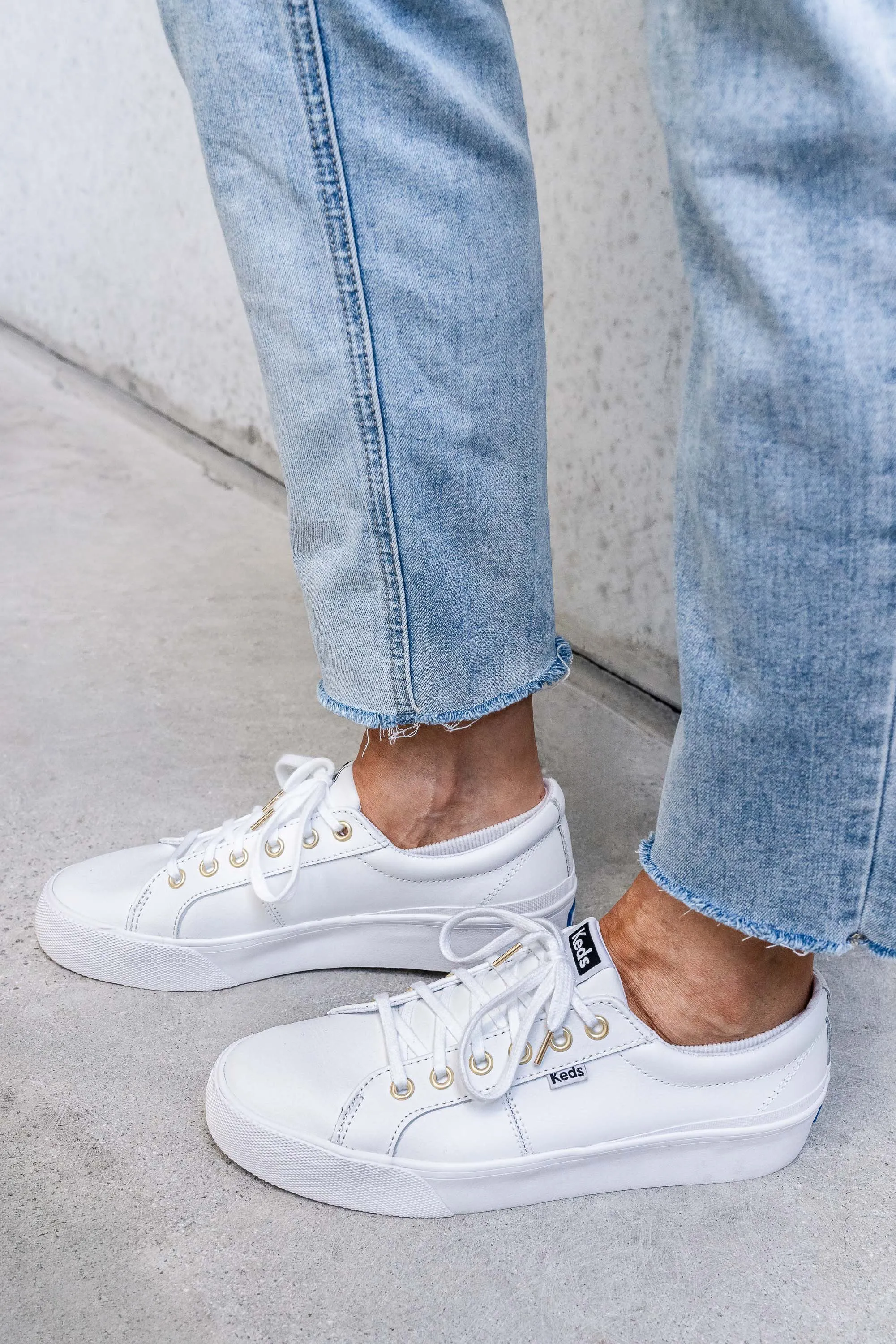 Keds Jump Kick Duo Leather - White