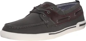 Kenneth Cole Unlisted Men's Anchor Shot 6T Boat Shoe, Dark Grey/Multi, 11 M US