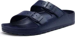 KIDMI Women's Comfortable EVA Sandals with Medium Arch Support, Adjustable Buckle Summer Beach Slide Sandal