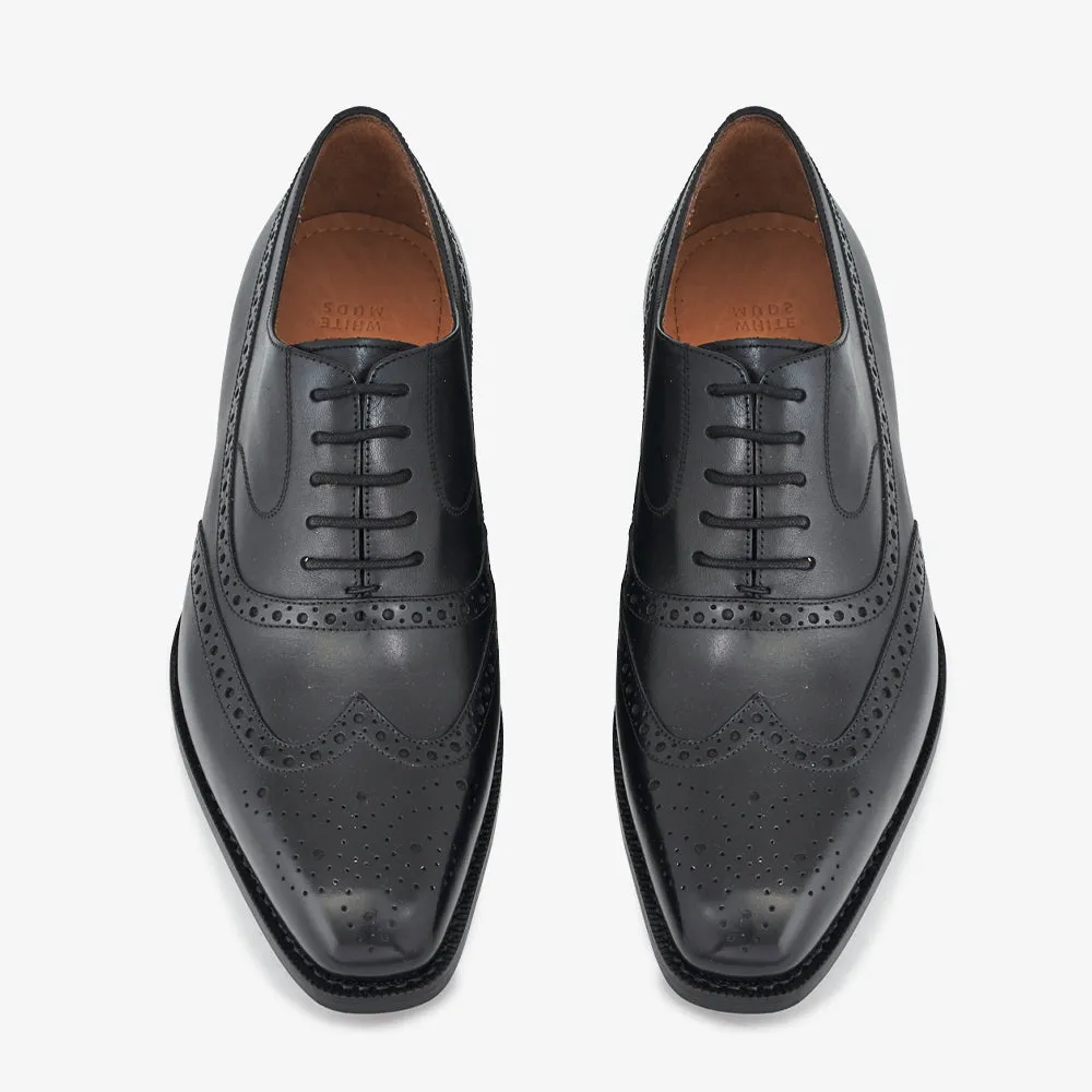 Kinsale Black Brogue Shoes