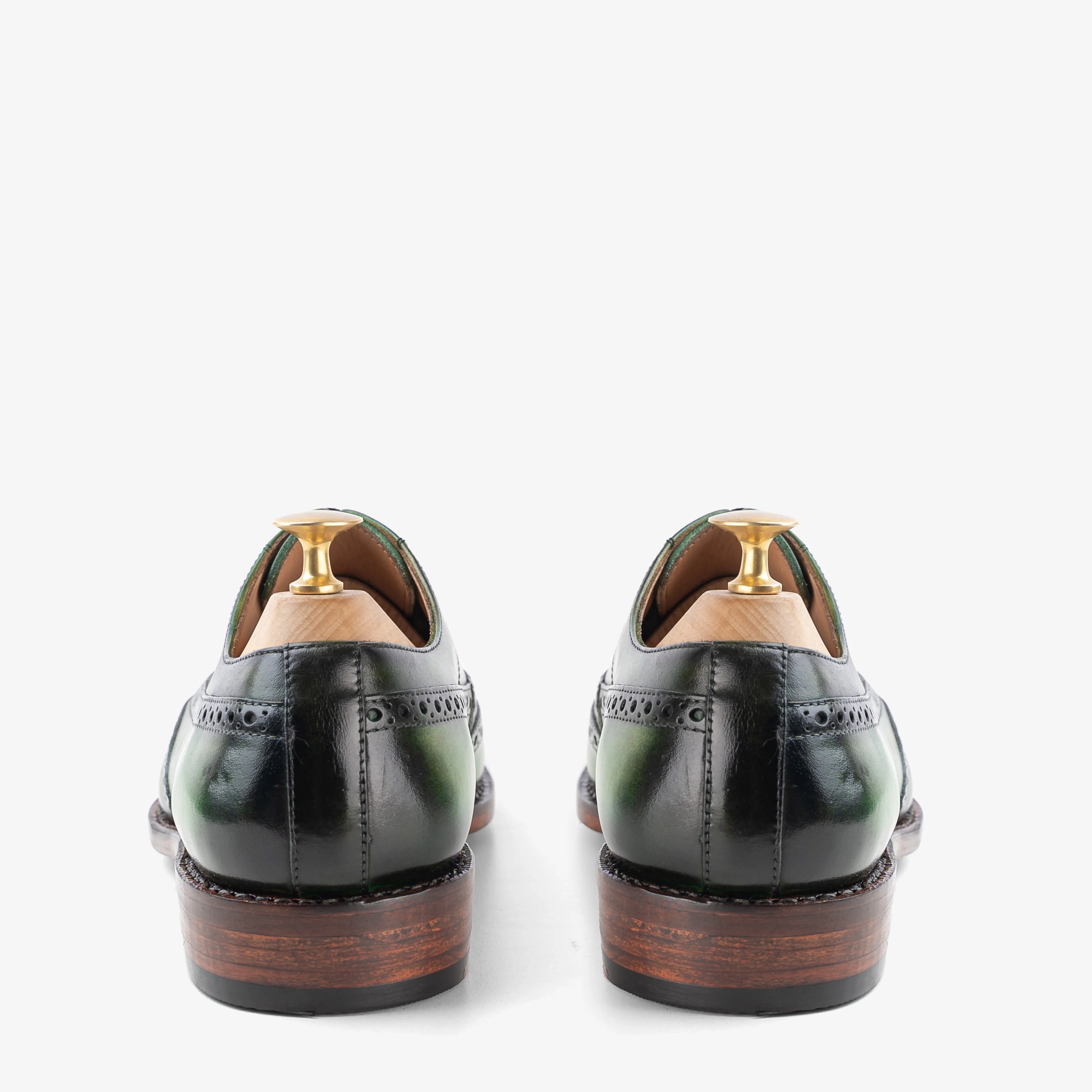 Kinsale Emerald Green Brogue Shoes