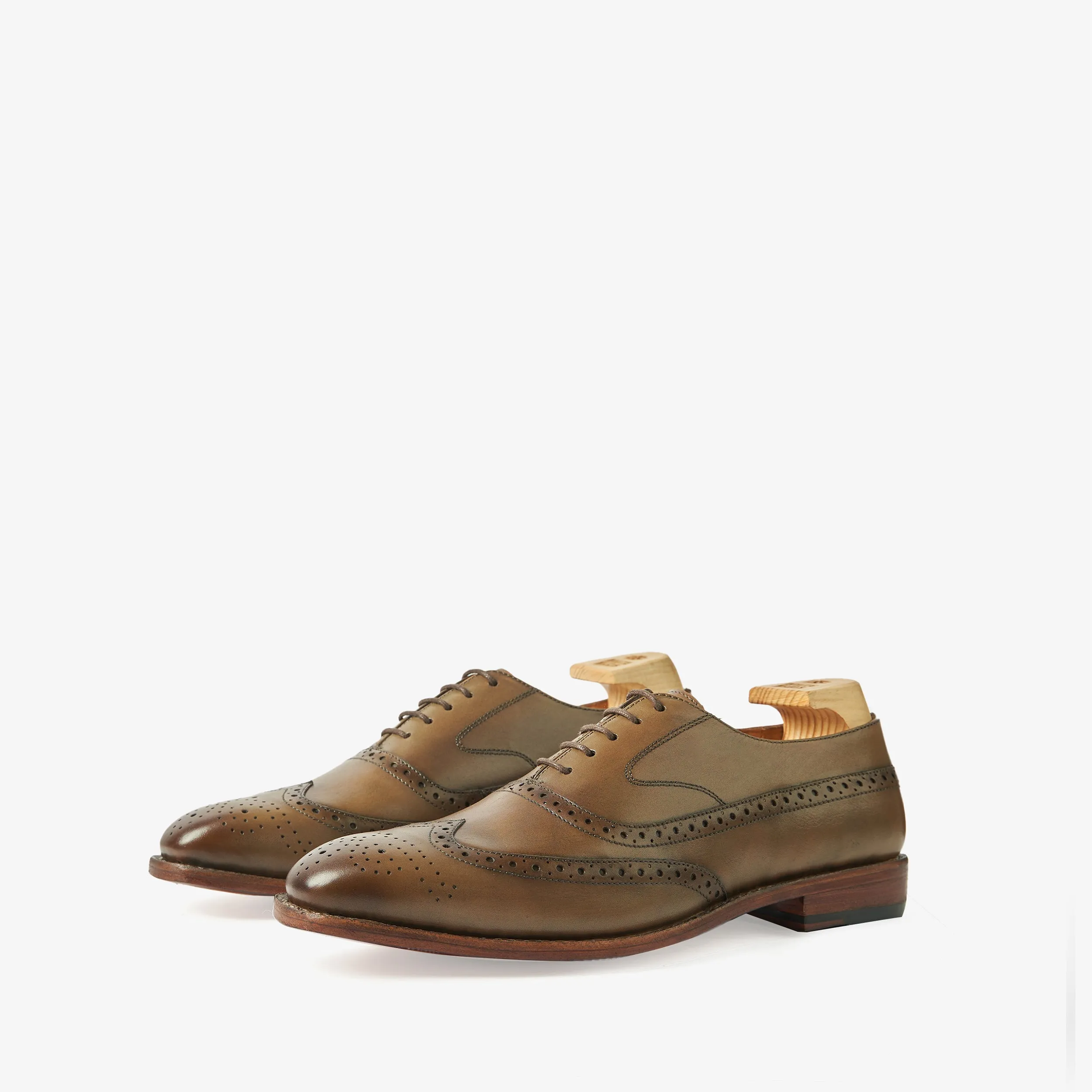 Kinsale Mocha Brogue Shoes