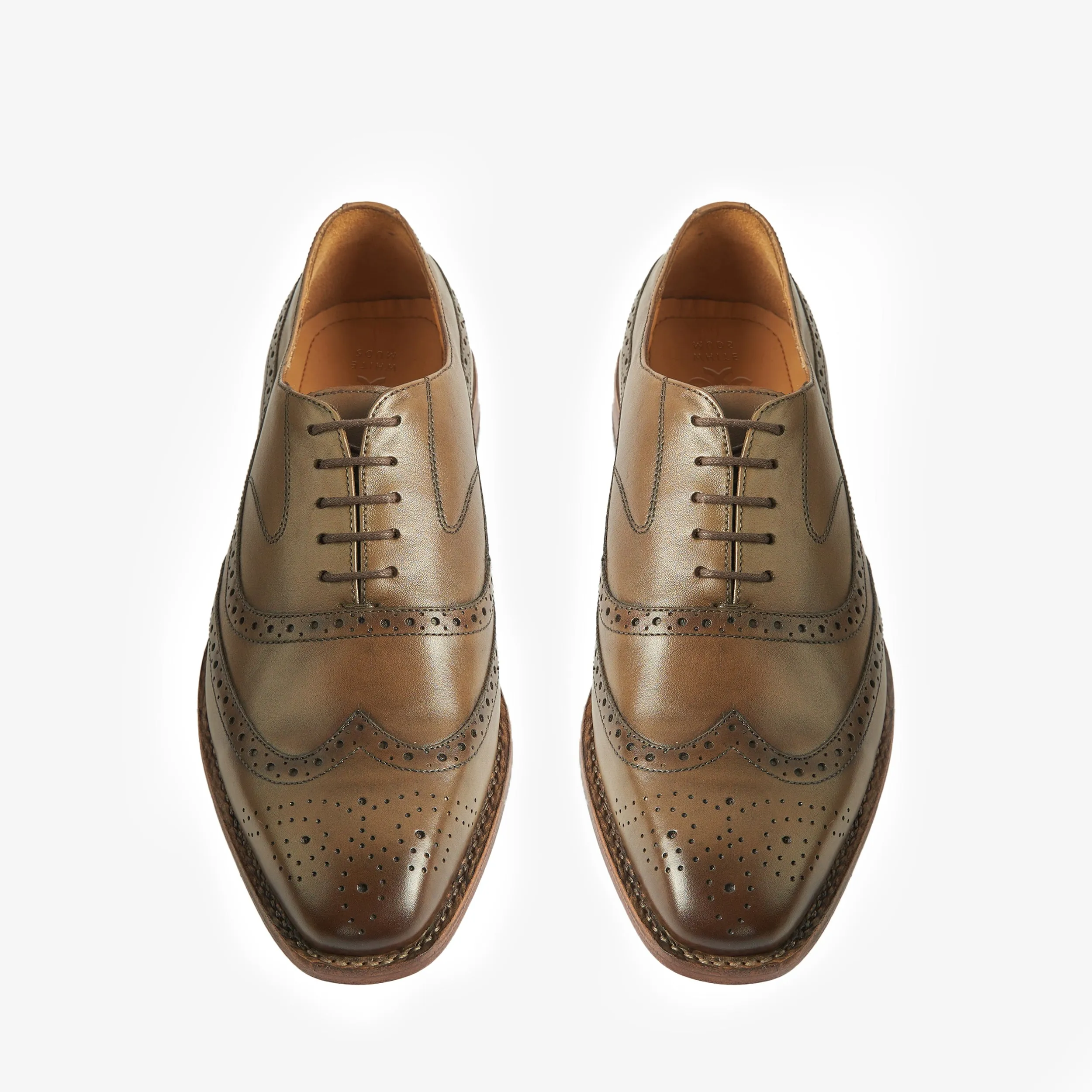 Kinsale Mocha Brogue Shoes