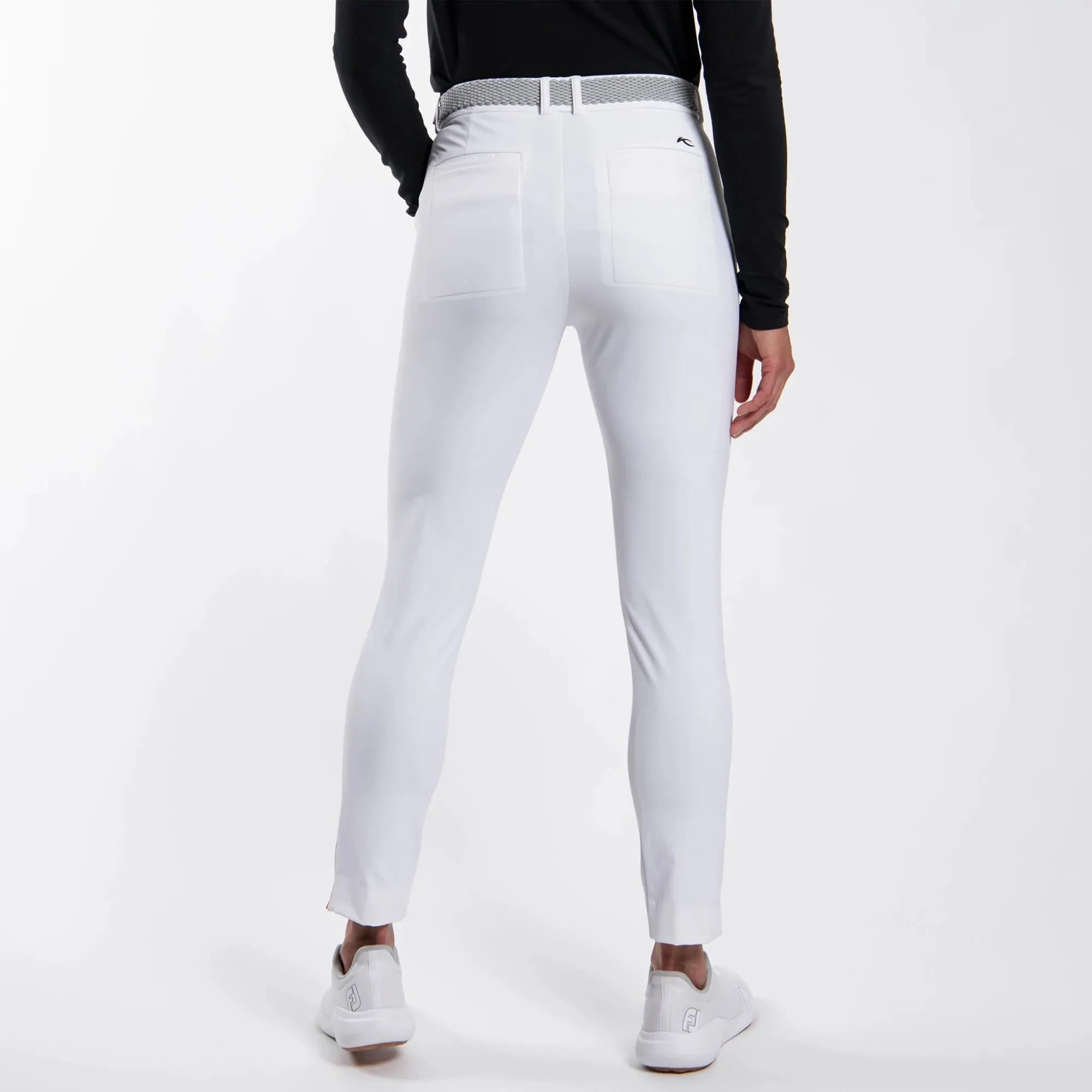 KJUS Collagen 7/8Ladies Golf Treggings White