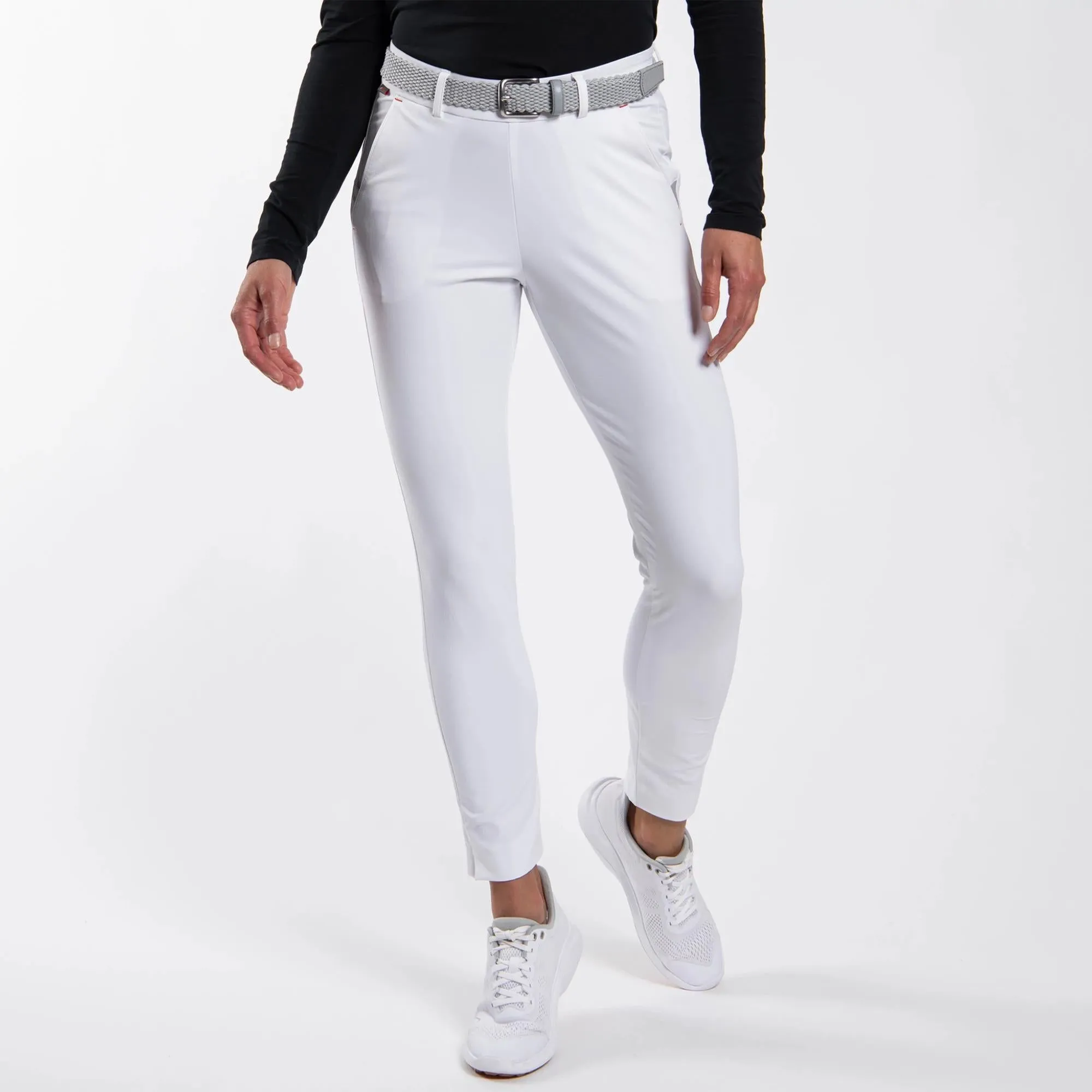 KJUS Collagen 7/8Ladies Golf Treggings White