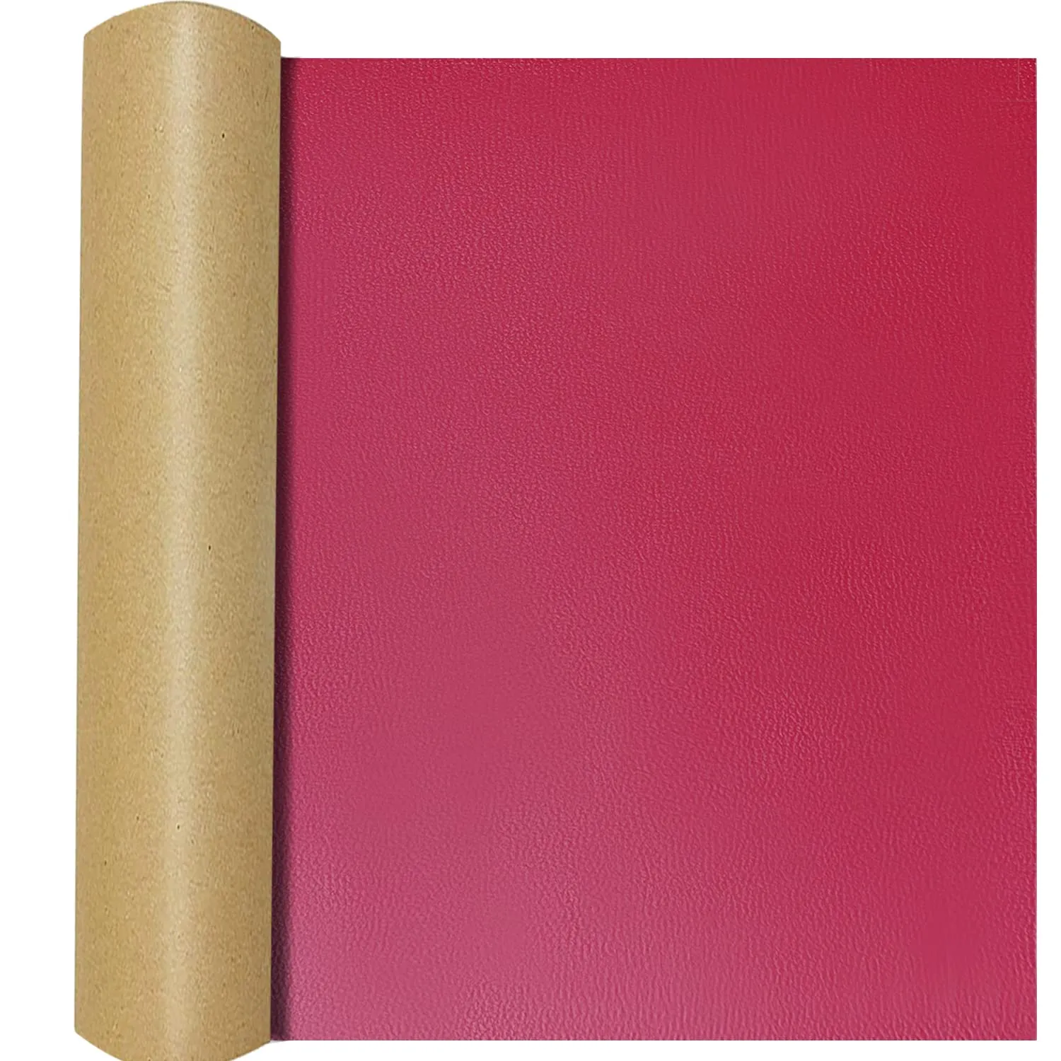 LEMGUBKP Red Self-Adhesive Synthetic Leather Repair Patch (17.78"x78.8") - Large Furniture, Car Seat, Sofa, Handbag Repair Tape, Waterproof Vinyl Patch for DIY Leather Renovation