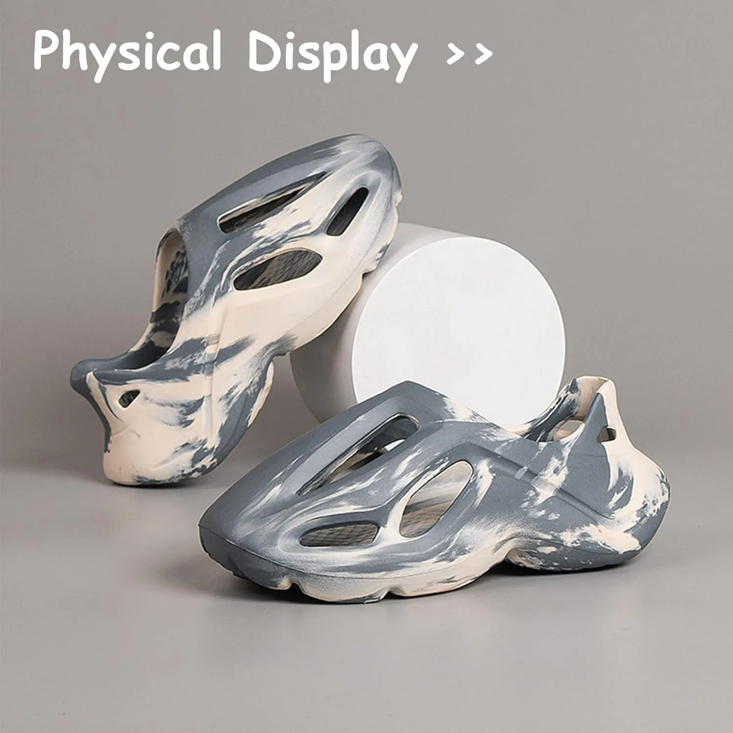 LOSD Foam Runner Shoes, Cloud Slides, Non-Slip Quick-Drying Breathable Super Soft Shoes