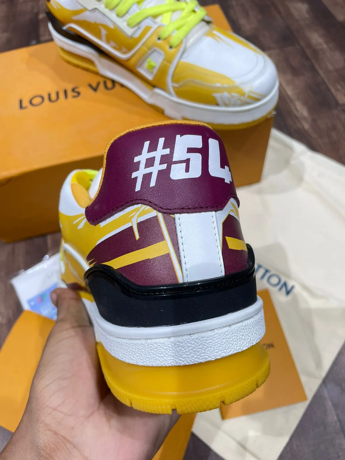 LOUIS VUITTON || Monogram Unisex Blended Fabrics Street Style Leather Logo