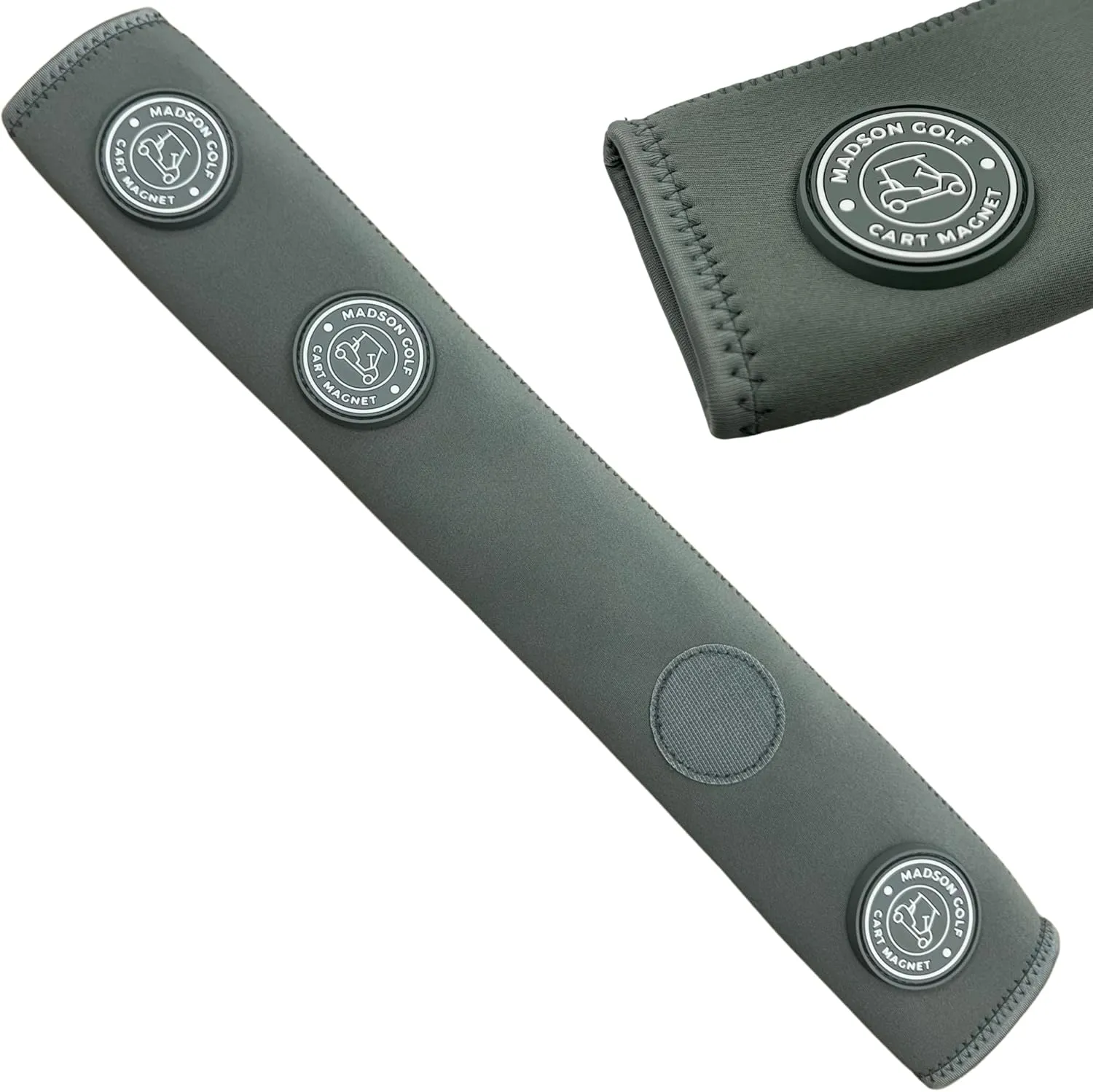 Magnetic Golf Cart Sleeve Utility Strap - Securely Attach Lightweight Golf Accessories to Your Cart with Powerful Magnets and Durable Design