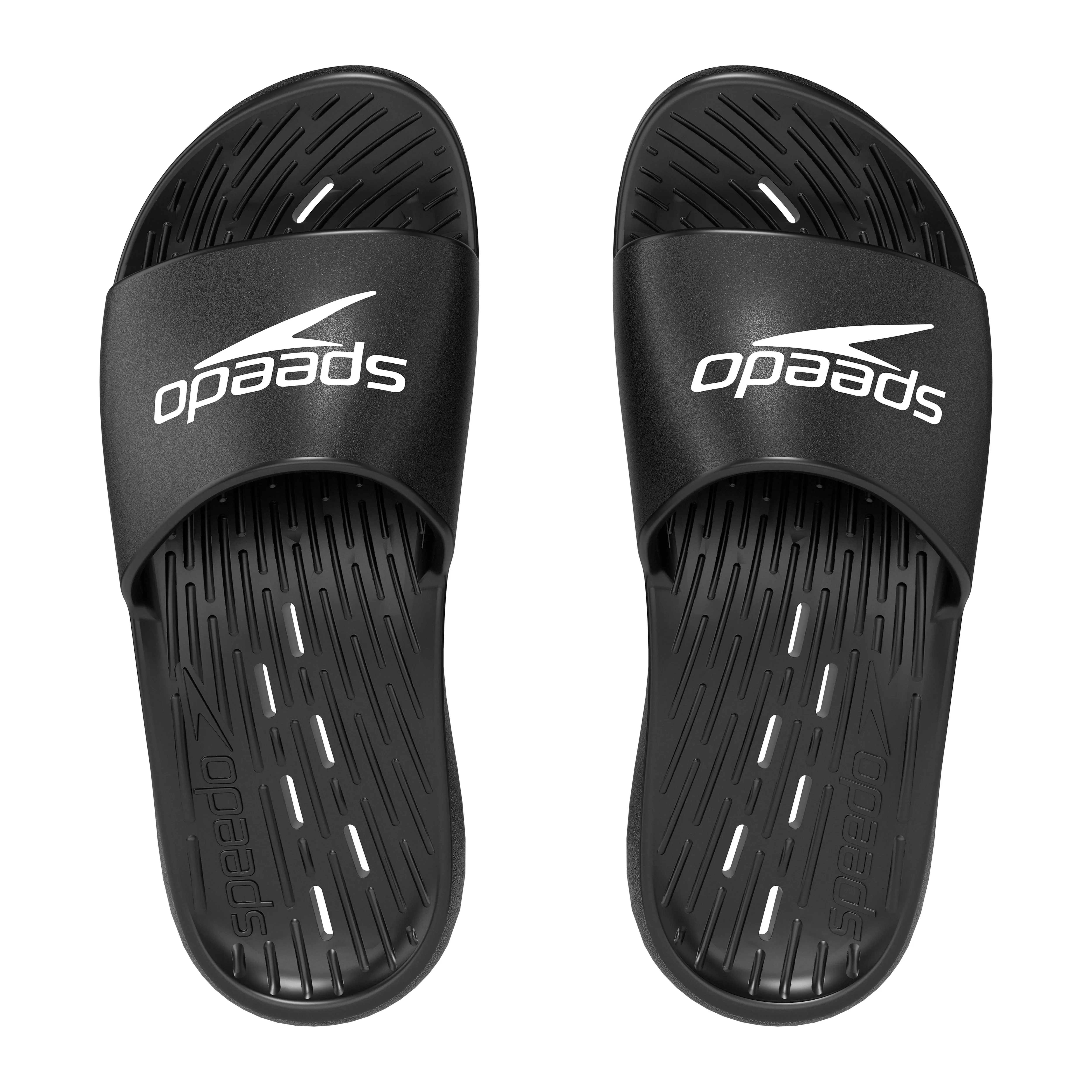 Male Black Speedo Slide