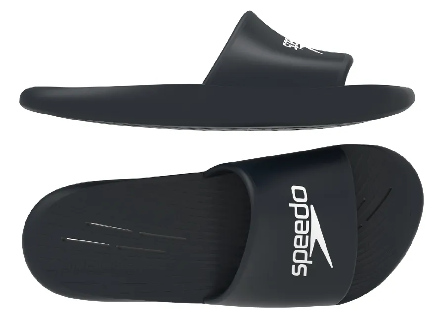 Male Black Speedo Slide