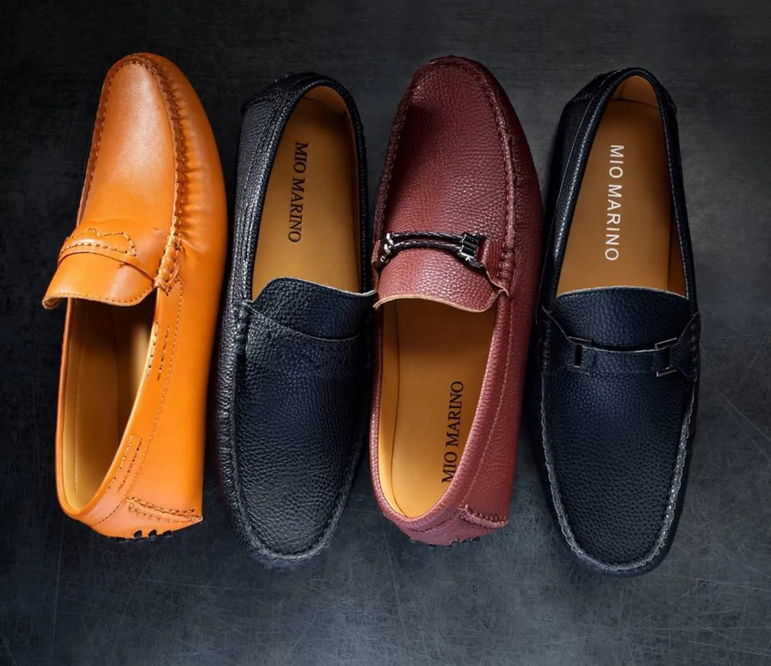 Marino Mens Penny Loafers - Comfortable and Lightweight Dress Casual Loafers - Slip-on Driving Shoes with Gift Shoe Bag