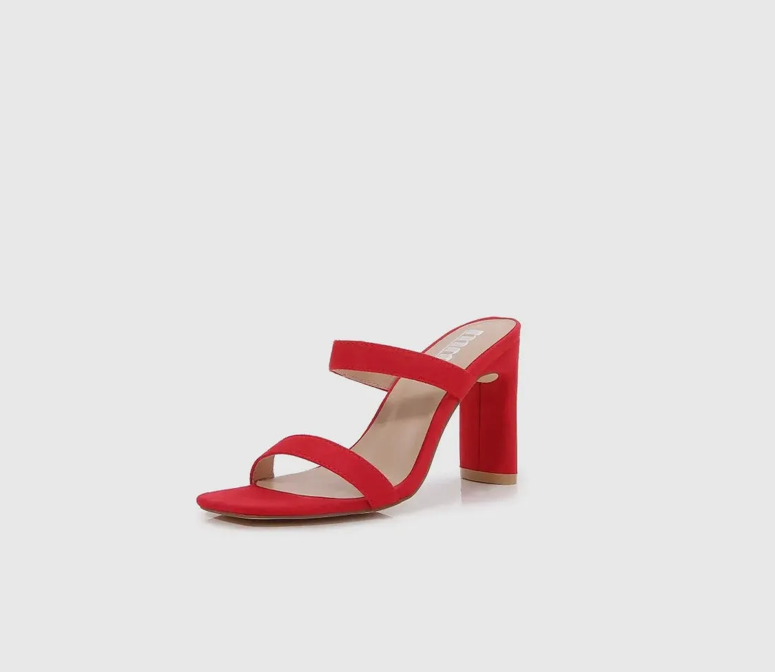 Mary High Heel Red