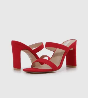 Mary High Heel Red