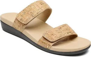 MEGNYA Orthotic Sandals for Women, Plantar Fasciitis Sandals for Flat Feet, Orthopedic Walking Slide Sandals with Arch Support