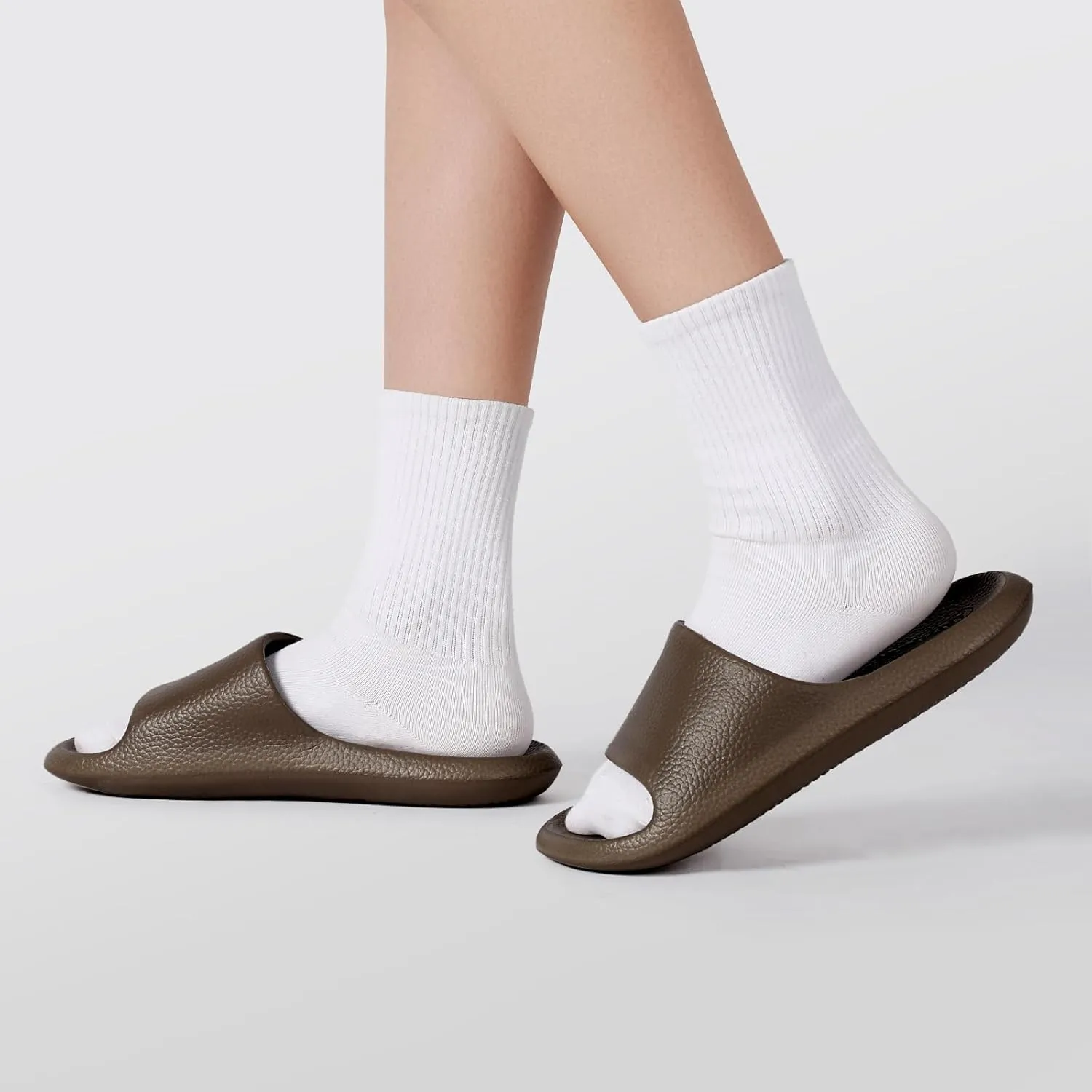 Menore Cloud Slippers for Women and Men Pillow House Slippers Non Slip Quick Drying Shower Slides EVA Lightweight Open Toe Sandals for Indoor & Outdoor