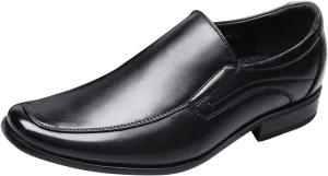 Men's Dress Shoes Brown Wide Fashion Style Men's Breathable Comfortable Business Slip On Work Leisure Solid Color Leather Shoes Dress Shoes for Men