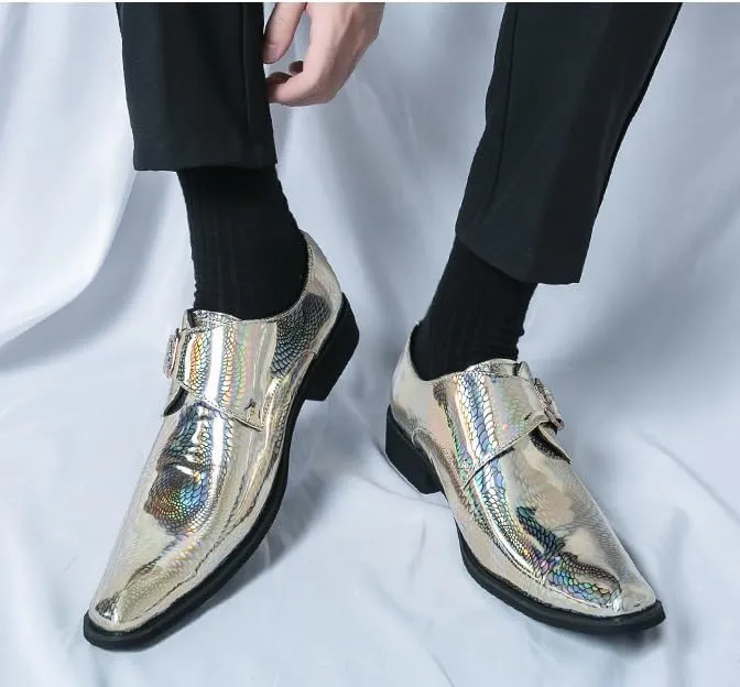 Men's Dress Shoes Modern Leather Business Formal Oxford Shoes for Men