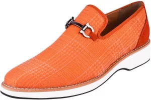 Mens Prom Shoes - Mens Tuxedo Canvas Textile and Suede Leather Noble Loafers and Slip On Wedding Party Shoes