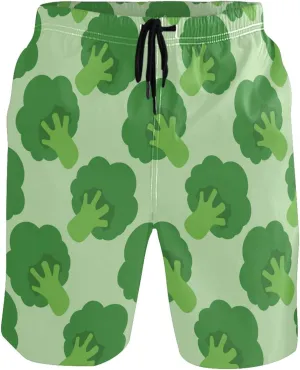 Men's Swim Trunks Quick Dry Board Shorts Summer Beach Shorts Swimwear Bathing Suits