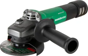 Metabo HPT Angle Grinder | 4-1/2-Inch | 12 Amp | AC Brushless Motor | Variable Speed | 3-Position Side Handle | G12VE2