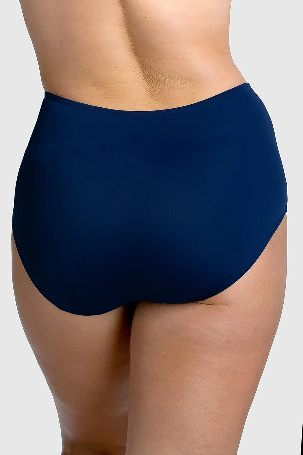 Miss Mary of Sweden Bondi High-Waisted Bikini Bottom – Maxi Fit, Patterned