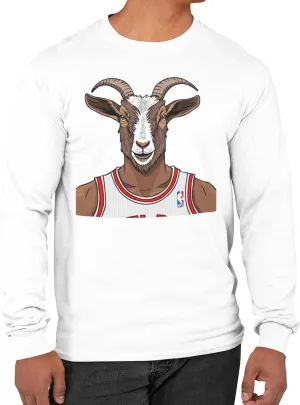 MJ Goat Jordan L/S Shirt 1 2 3 4 5 6 7 8 9 10 11 12 13 Men's Graphic Long Sleeve Tee
