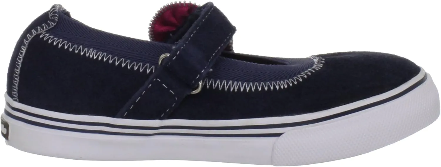 Morgan & Milo Dani Zipper Floral Mary Jane Sneaker (Infant/Toddler/Little Kid)