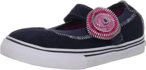 Morgan & Milo Dani Zipper Floral Mary Jane Sneaker (Infant/Toddler/Little Kid)