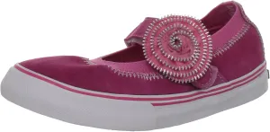 Morgan & Milo Dani Zipper Floral Mary Jane Sneaker (Infant/Toddler/Little Kid)