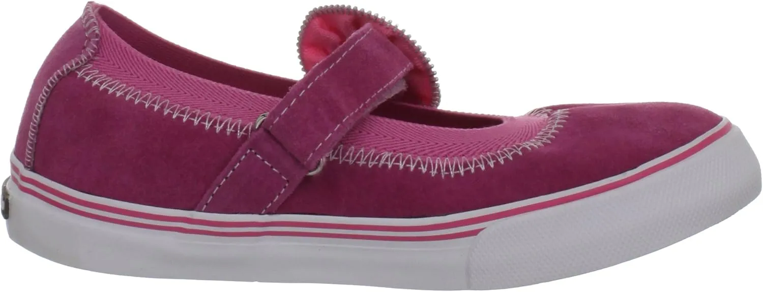 Morgan & Milo Dani Zipper Floral Mary Jane Sneaker (Infant/Toddler/Little Kid)