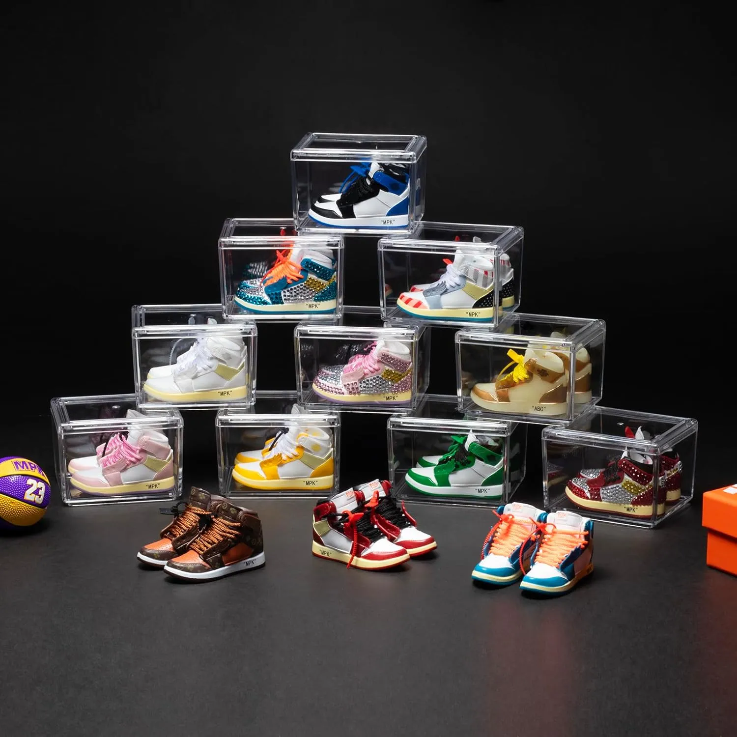 MPK 3D Sneaker Keychain for Men & Women retro in beautiful package Boyfriend and Girlfriend Perfect Valentine's Day Gift