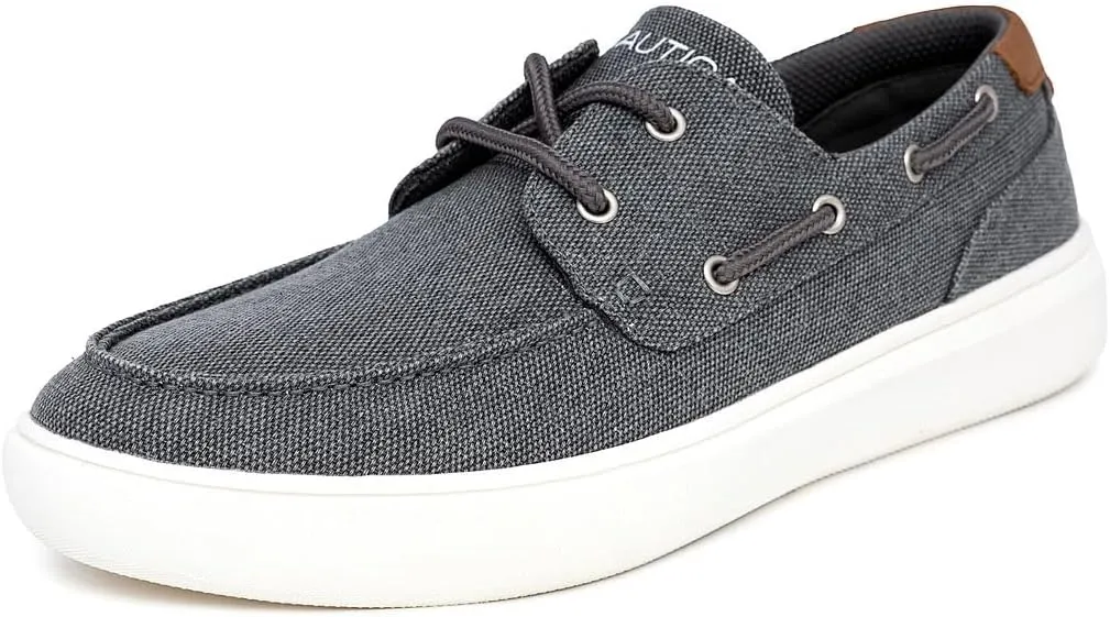 Nautica Men's Boat Shoe Casual Loafers Comfort Sneaker - Walking Moccasin (Slip-On/Lace-Up)