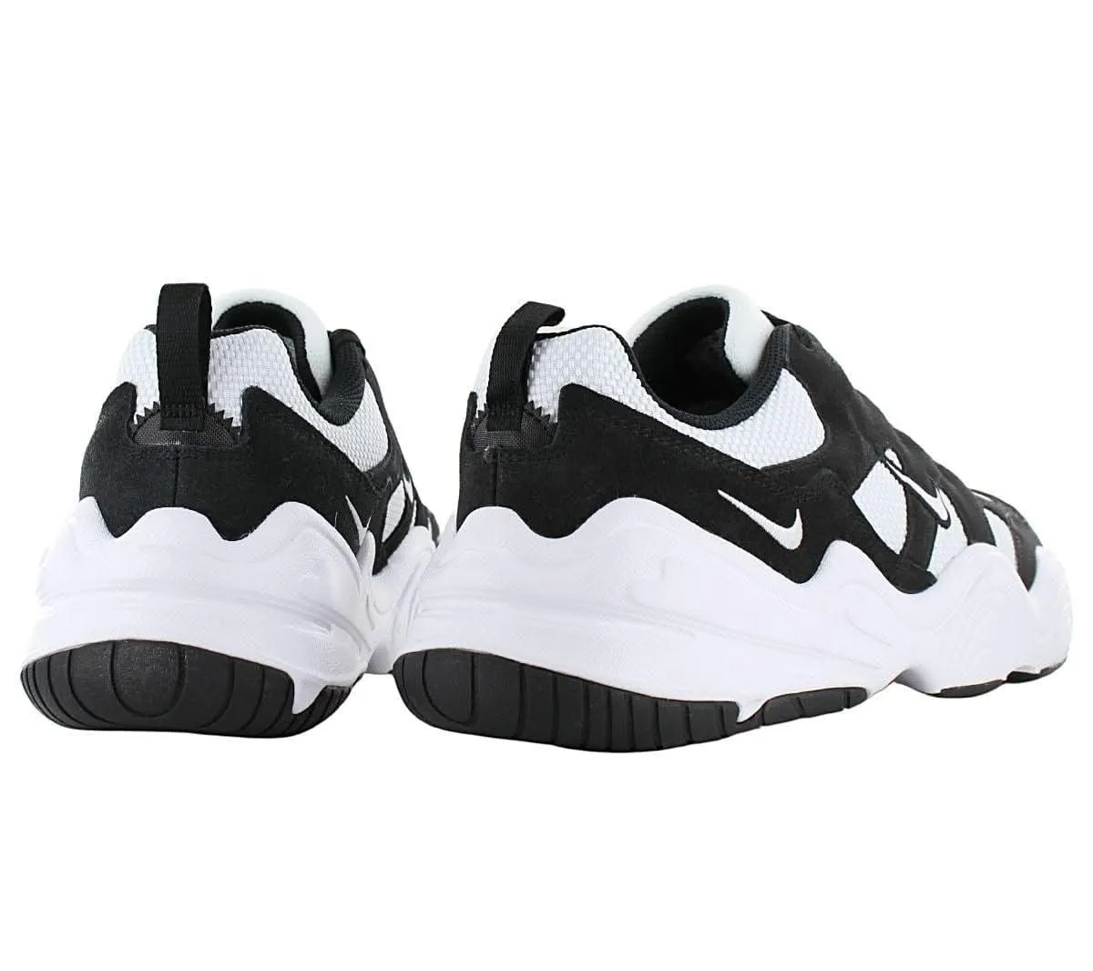 Nike Tech Hera - Herren Chunky Schuhe Schwarz-Weiß FJ9532-101