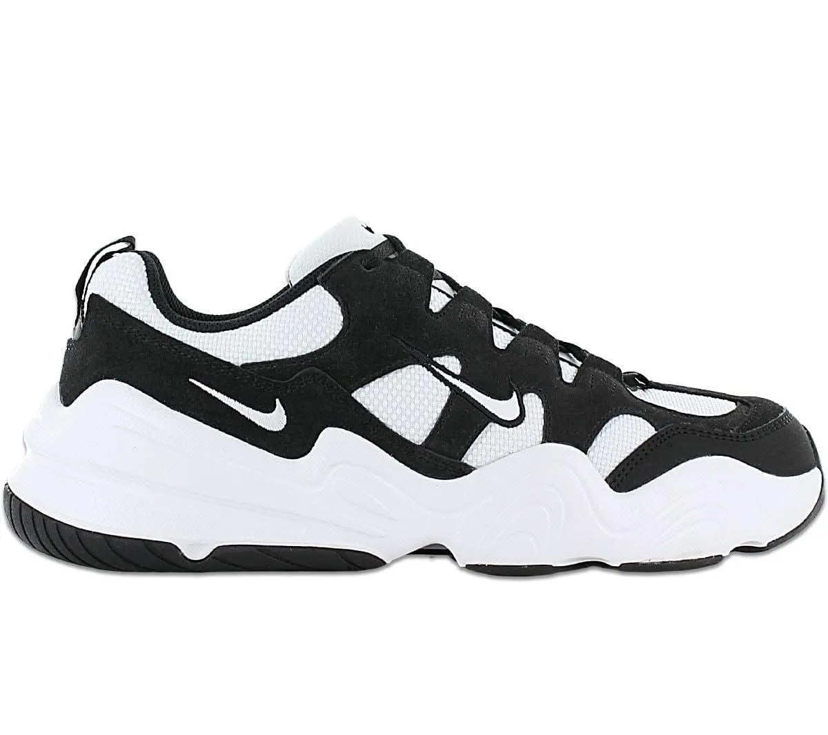 Nike Tech Hera - Herren Chunky Schuhe Schwarz-Weiß FJ9532-101