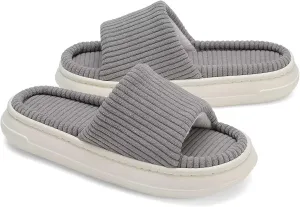 NineCiFun Unisex Summer House Slippers Indoor and Outdoor Slip-On Home Bedroom Shoes for Women and Men