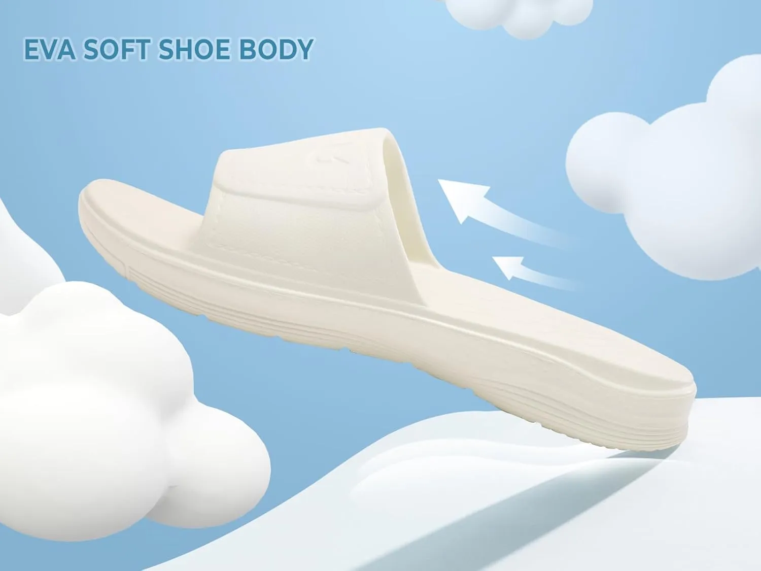 NORTHYARD Slippers for Women and Men Non Slip Quick Drying Shower Bathroom Pillow Slide Sandals Summer Comfort Beach Shoes