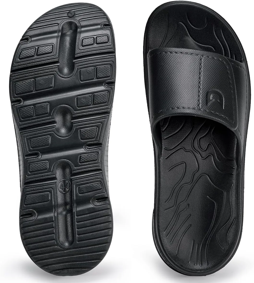 NORTHYARD Slippers for Women and Men Non Slip Quick Drying Shower Bathroom Pillow Slide Sandals Summer Comfort Beach Shoes