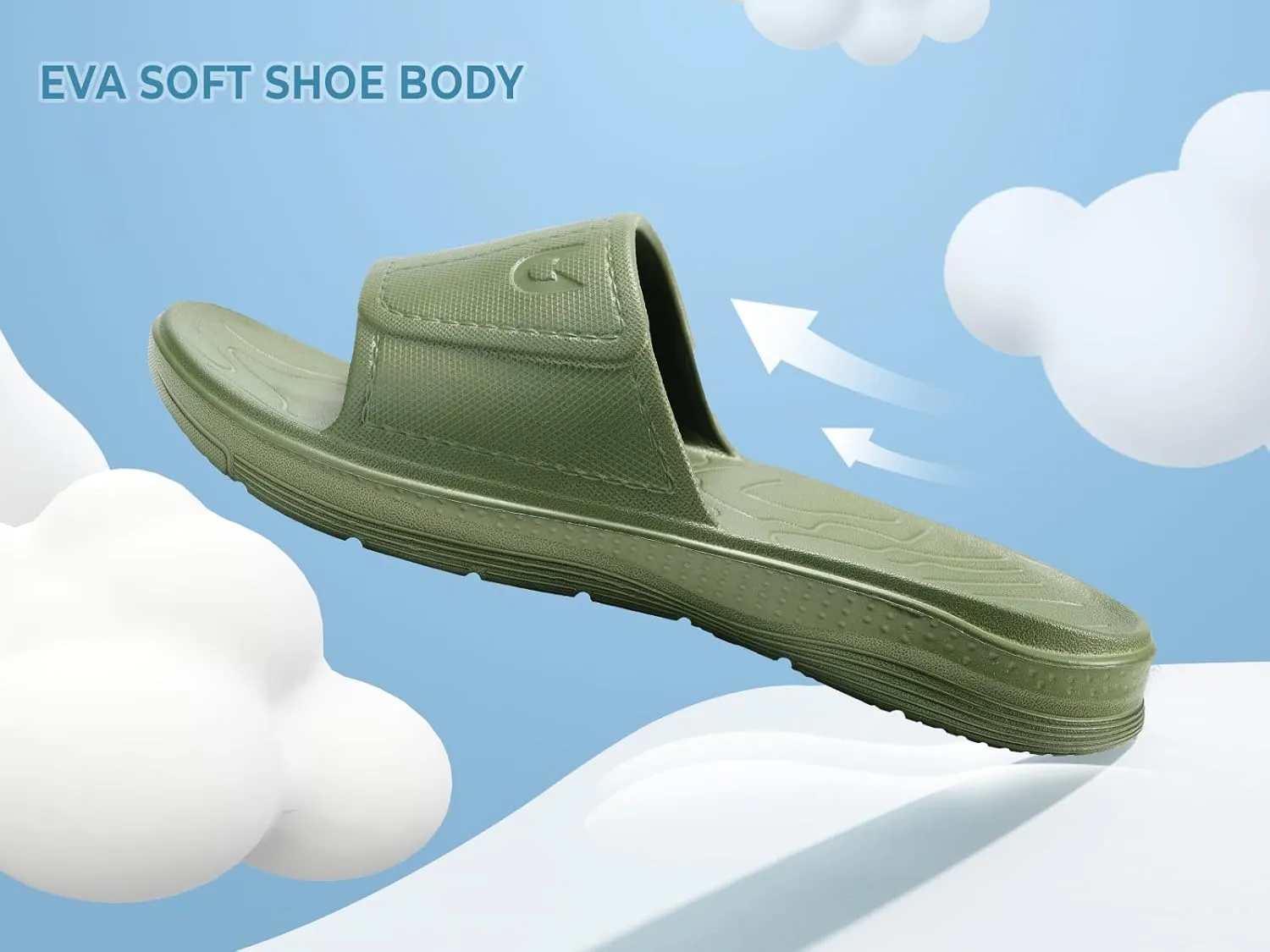 NORTHYARD Slippers for Women and Men Non Slip Quick Drying Shower Bathroom Pillow Slide Sandals Summer Comfort Beach Shoes